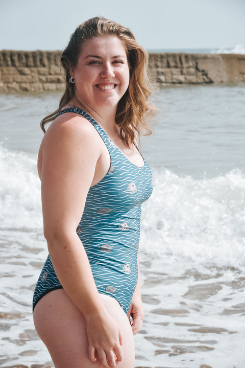 Seal Cove Reversible Swimsuit