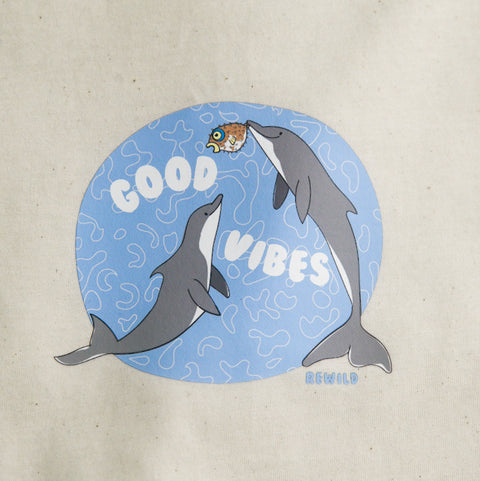 Organic Cotton Tee - Good Vibes