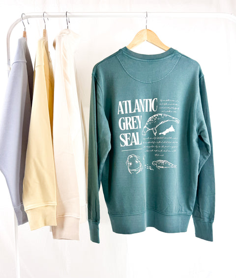 Atlantic Grey Seal Oversized Sweater