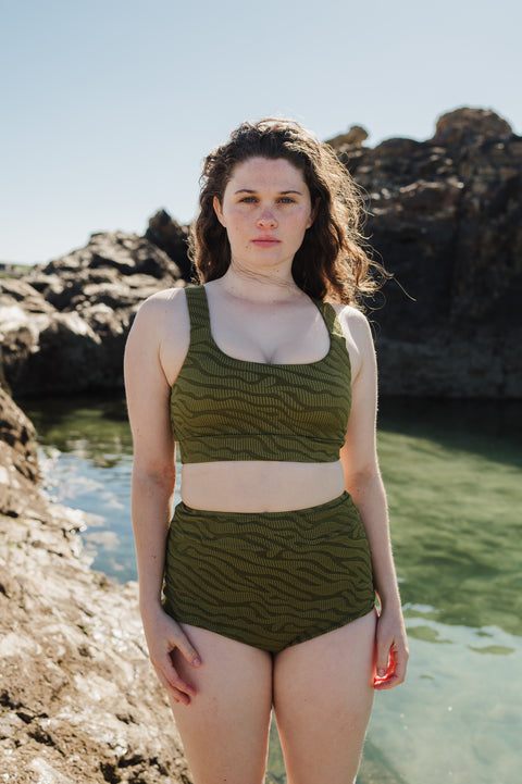 Sea Forest High Waisted Bottoms